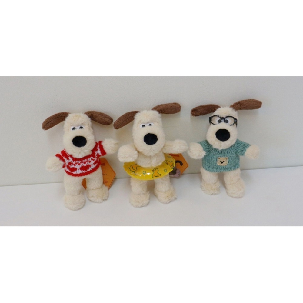 【鬆砂糖솜사탕韓國選物】W&G｜Gromit 酷狗寶貝 掌門狗 16cm 英國版🇬🇧 韓國版🇰🇷 娃娃 裸娃-細節圖6