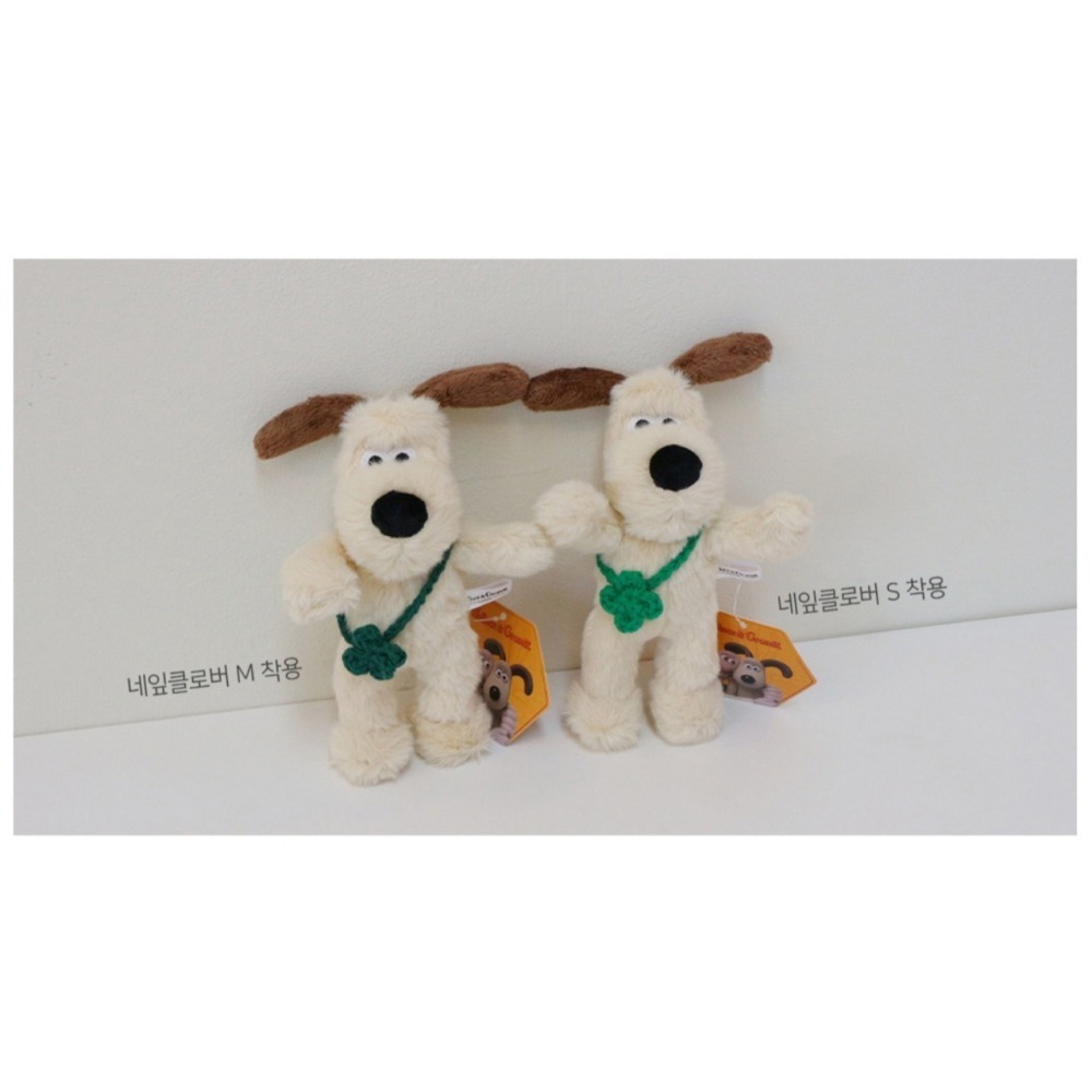 【鬆砂糖솜사탕韓國選物】W&G｜Gromit 酷狗寶貝 掌門狗 16cm 英國版🇬🇧 韓國版🇰🇷 娃娃 裸娃-細節圖8