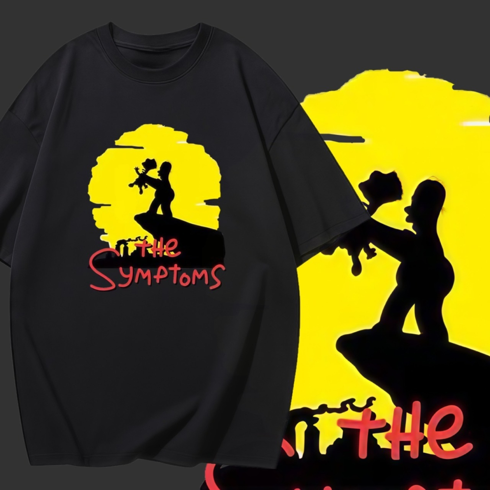 S-3XL大尺碼這是辛普森短袖T恤oversize衣服棉tee - 多多莉原創服飾店- iOPEN Mall