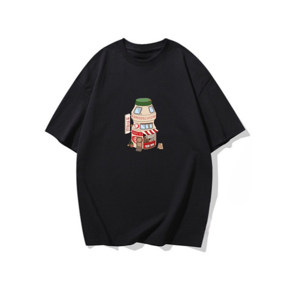 台灣現貨 100%重磅純棉 養樂多迷你世界 可愛印花 短袖T恤 長袖 兒童 團體 班服 客製化 表演 男女服飾-細節圖3