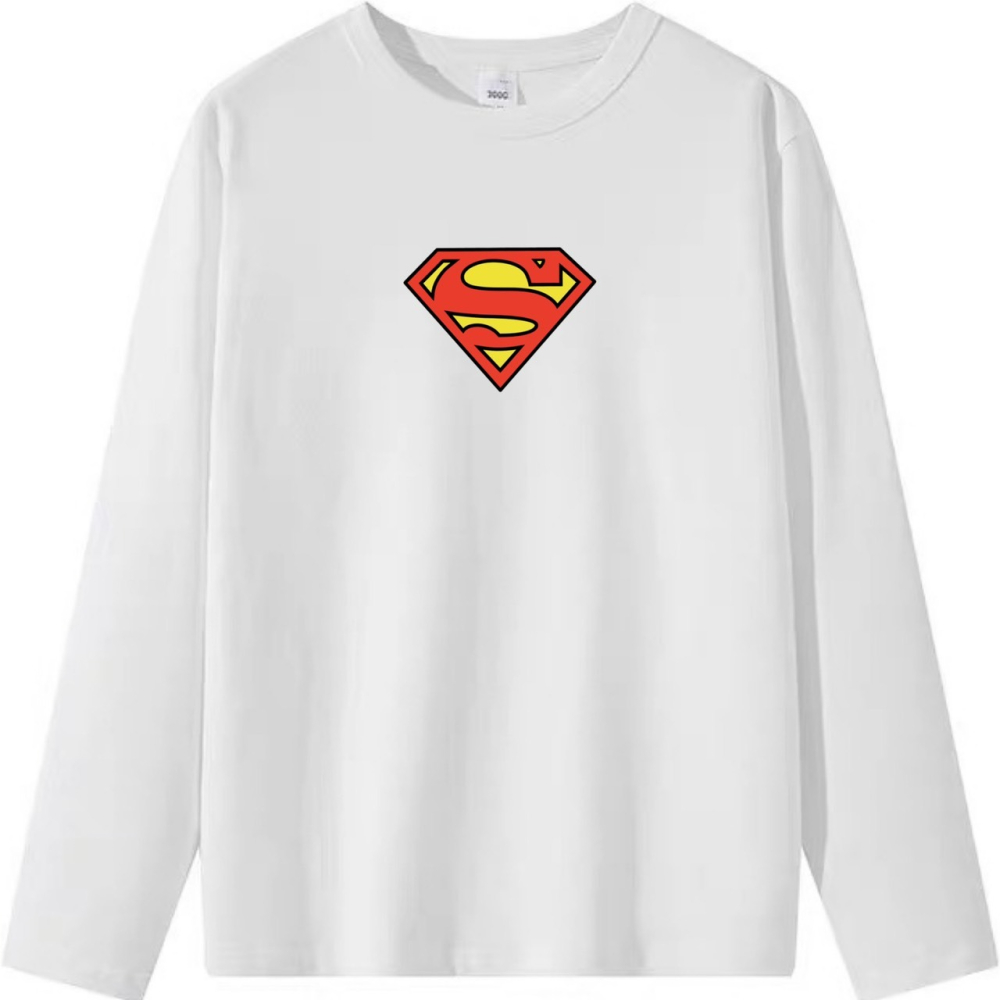 【現貨秒出🔥】帥氣超人圖案印花｜穿上直接變主角｜重磅純棉T恤-細節圖6