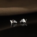 【D-M造夢者.2001】［台灣現貨］｜精緻鑲鑽蝴蝶輕奢小巧昆蟲通勤鋯石氣質日常通勤耳飾-規格圖4