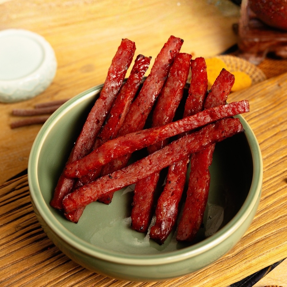 筷子肉乾條（原味/黑胡椒/蒜味/花椒/紹興酒/黑松露）-細節圖2