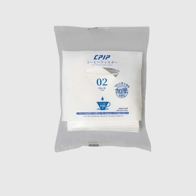 【宅・器材】手沖濾紙 | 日本製造 | 白色  ※ 川本錐形濾紙01( 1-2人)＆02(2-4人) #濾紙-細節圖2