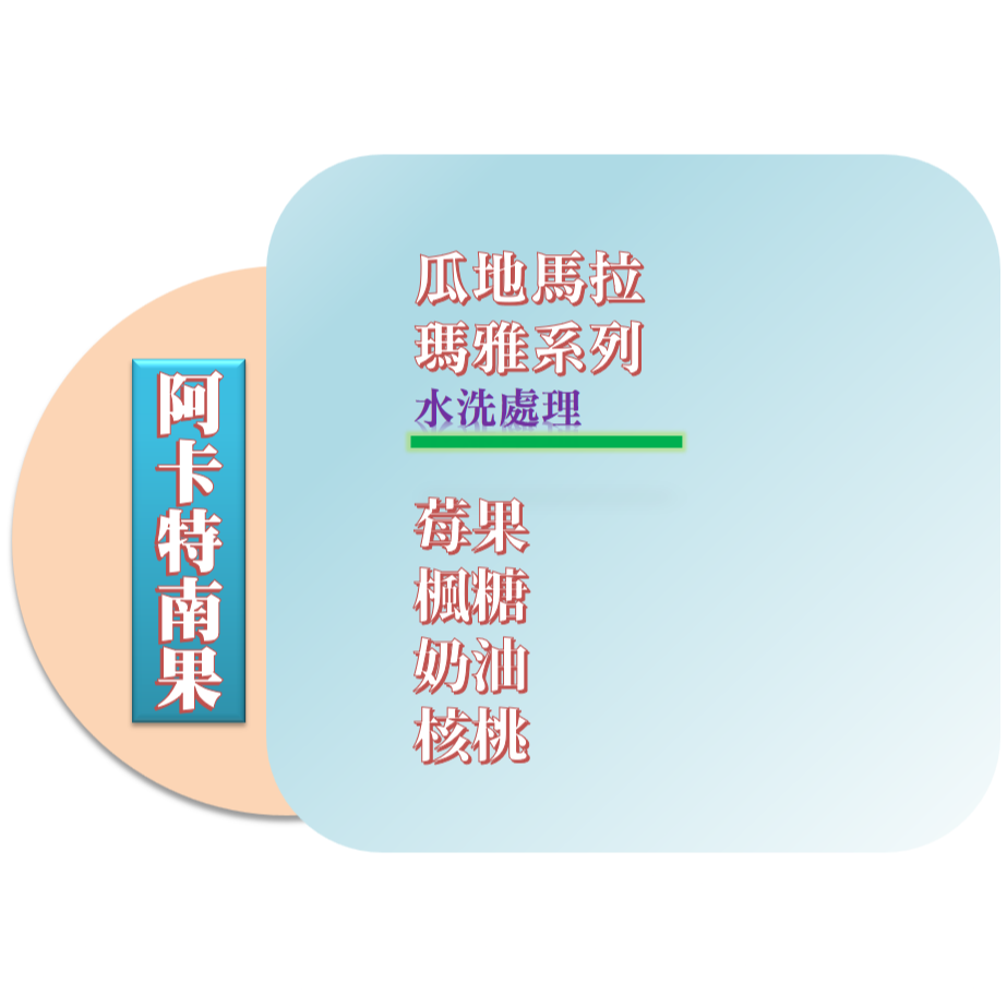 📣[2入組]優惠實施中..瓜地馬拉【瑪雅系列】#阿卡特南果 #布里薩斯#水洗 ＿中焙｜【宅・珈琲】-細節圖3