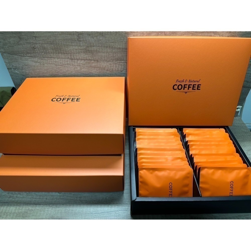 【宅・珈琲 2025-26精選禮盒組(咖啡豆禮盒(2袋)／濾掛組禮盒(22包)）】#附提袋#可客製-細節圖5