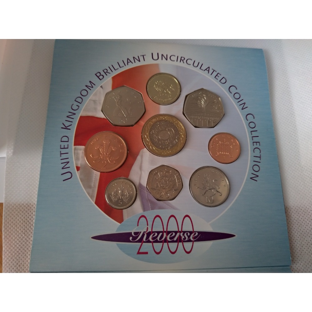 2000年版英國套裝錢幣-細節圖2