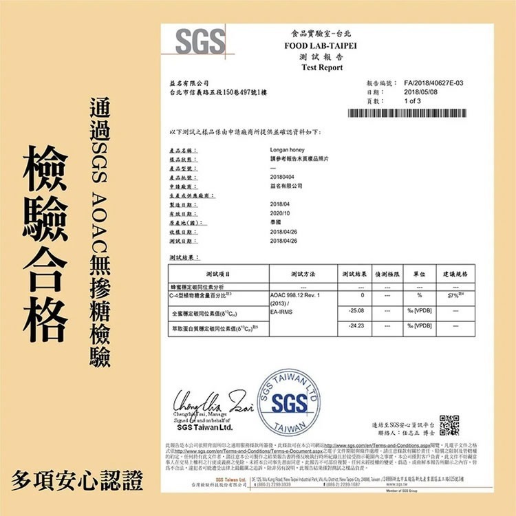 【披薩市】(通過純蜜認證)2瓶+再送蜂蜜羊羹90g【Be Sweet 】100%天然單一龍眼蜂蜜-細節圖8