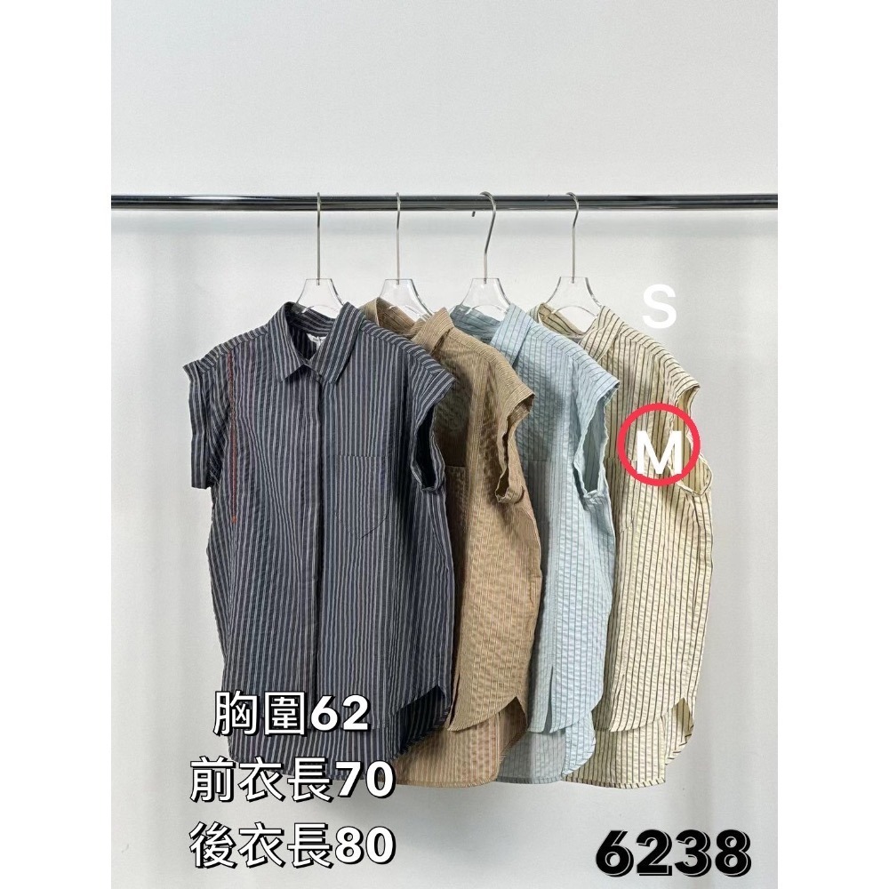 原創設計師品牌 8178 - 單口袋直條紋全排釦上衣-細節圖8