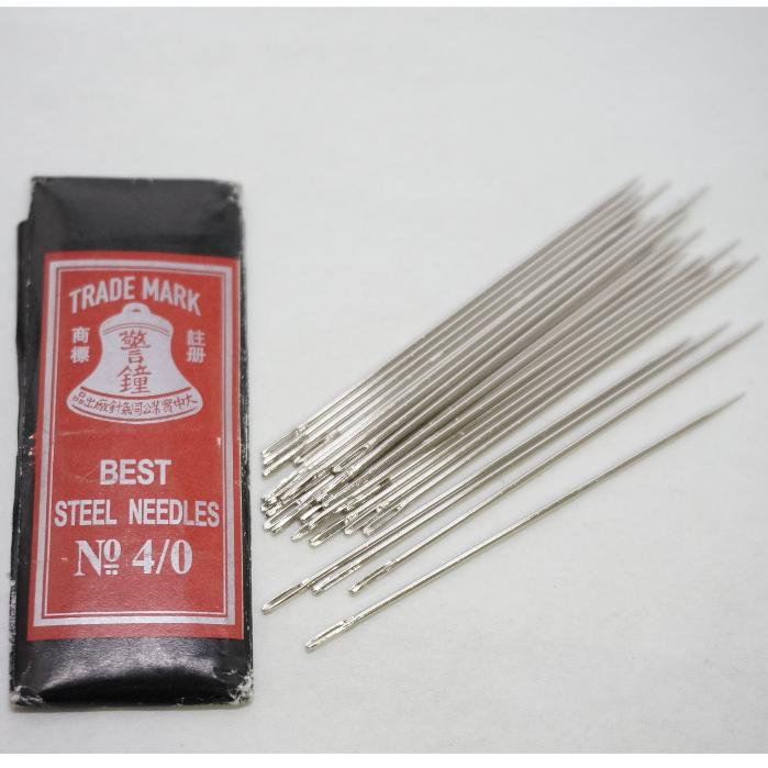 鹿牌 DEER 警鐘 手縫針 短針 拼布針 毛線針 十字繡針 刺繡手縫針 附繡針筒-細節圖5