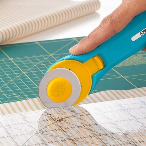 OLFA改良式45m/m 裁布刀RTY-2C/YEL RTY-2/C RTY-2C/PIK 拼布刀 裁布刀 切割刀-細節圖5