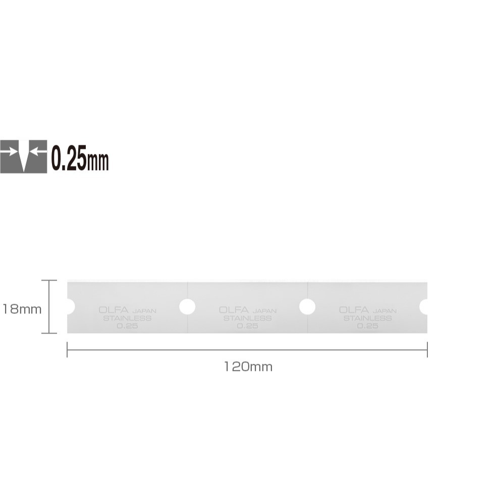 OLFA 專業玻璃用刮刀GSR-1/3B型（日本包裝型號228B型）-細節圖8