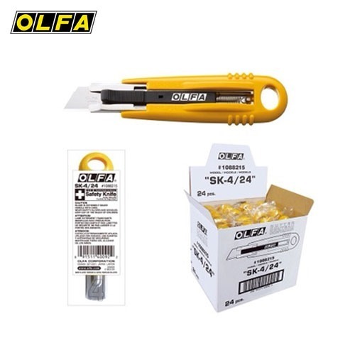 日本OLFA安全工作刀SK-4/HOK SK-4 SK-4/24 打包帶切割刀 開啟刀 切割打包-細節圖2