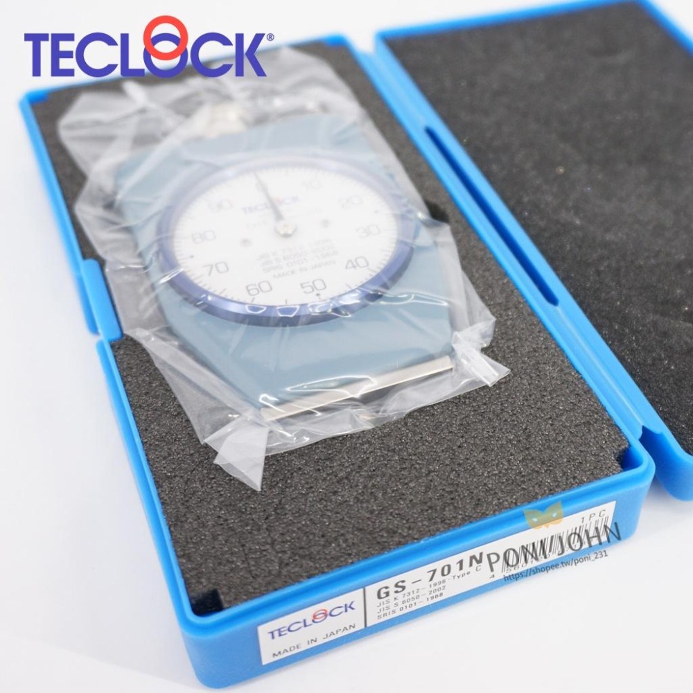 含稅開發票 日本進口 TECLOCK GS-701N 軟質橡膠硬度計 硬度計 台灣出貨-細節圖2