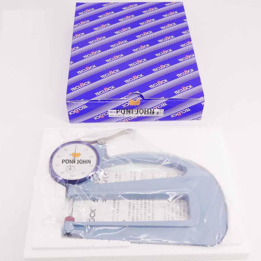 開發票 台中有實體店面 日本 現貨-TECLOCK 手持式厚薄計 厚度計 SM-114  厚薄規 sm-112-細節圖2