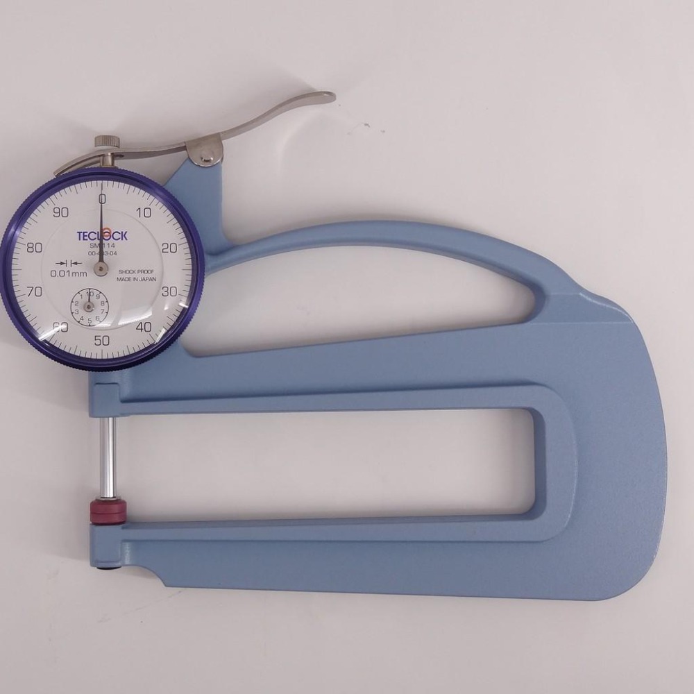 開發票 台中有實體店面 日本 現貨-TECLOCK 手持式厚薄計 厚度計 SM-114  厚薄規 sm-112-細節圖3
