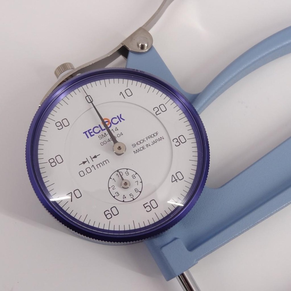 開發票 台中有實體店面 日本 現貨-TECLOCK 手持式厚薄計 厚度計 SM-114  厚薄規 sm-112-細節圖4