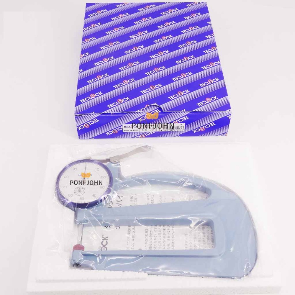 開發票 台中有實體店面 日本 現貨-TECLOCK 手持式厚薄計 厚度計 SM-114  厚薄規 sm-112-規格圖4