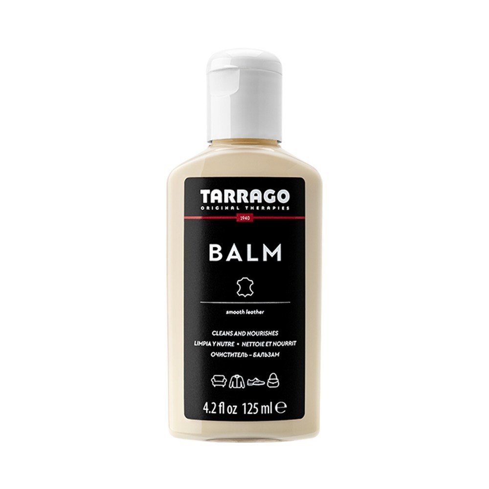 附擦拭布TARRAGO 塔洛革 皮革保養乳 萬用皮革清潔劑 125ml 皮包保養 皮夾保養 皮衣保養 皮鞋保養 亮光貂油-規格圖4