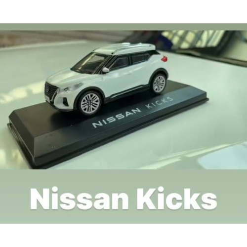 NISSAN KICKS 1/43 原廠授權車 藍色/橘色/白色/鐵灰/黑色 客製化改色 聲光車 模型車客製化 車牌客製