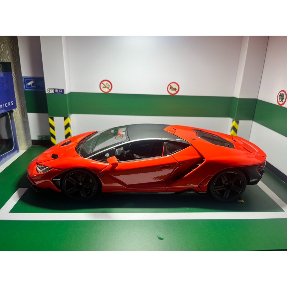 1/18 lamborghini LP770-4 全可開合金模型 稀有車款 百年蠻牛-細節圖2