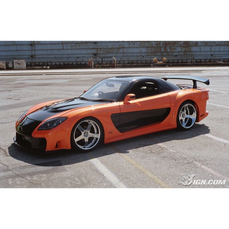 3D列印客製化 玩命關頭RX7 Q車 訂製車模 光固化 模型車客製化 1/18 1/24 1/32 1/64 皆可討論-細節圖2