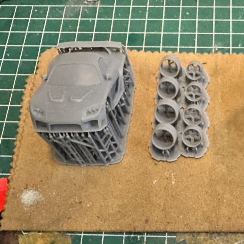 3D列印客製化 玩命關頭RX7 Q車 訂製車模 光固化 模型車客製化 1/18 1/24 1/32 1/64 皆可討論-規格圖5