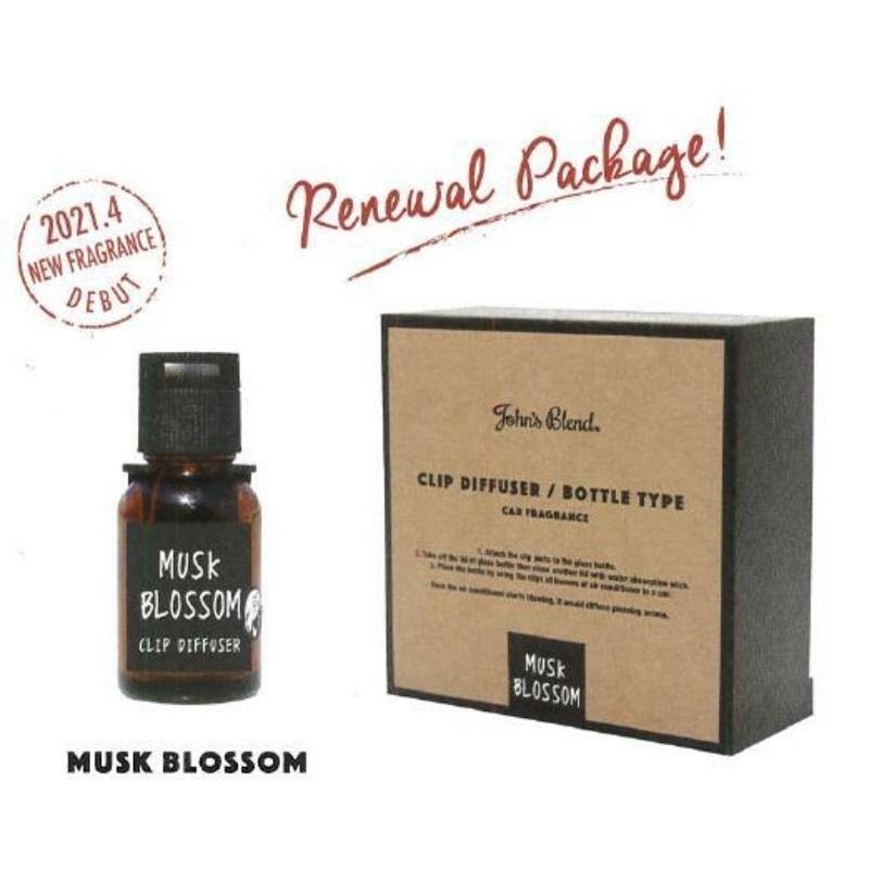 日本 John＇s Blend 冷氣口夾式芳香劑 車用香氛 車用液體 出風口芳香劑 室內芳香-細節圖8