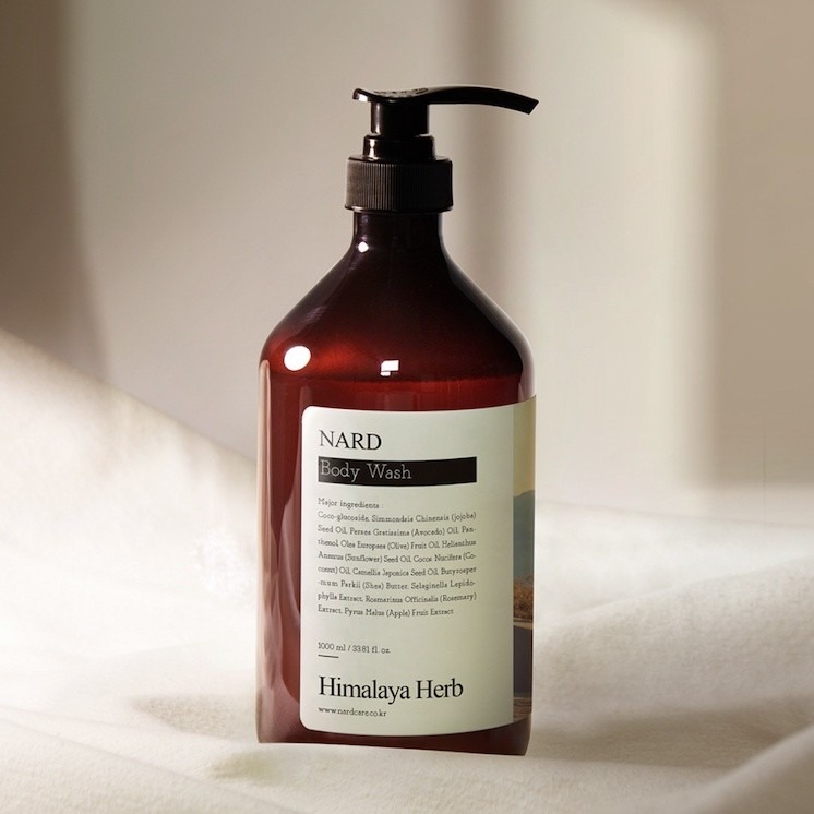 現貨 韓國 NARD 清新香水沐浴乳 白麝香1000mL 香氛沐浴乳 沐浴露 保濕 A1030-細節圖2