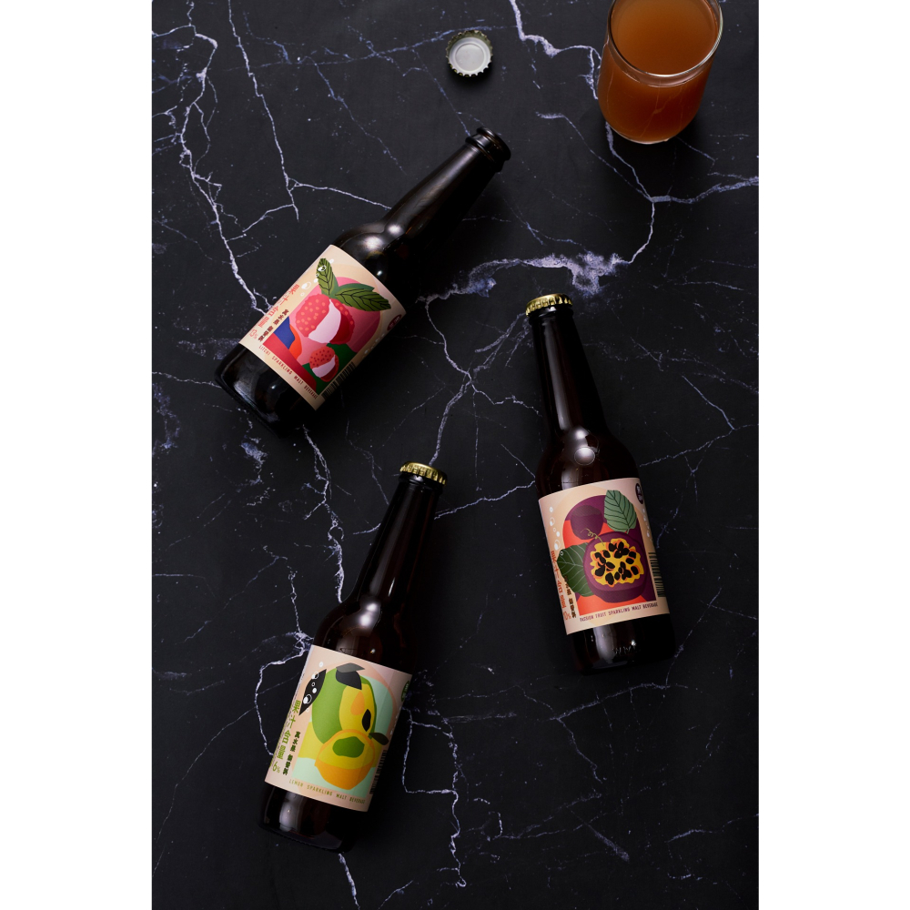 【格外農品GoodWill Foods】台灣真水果氣泡麥汁禮盒(6入)-細節圖2