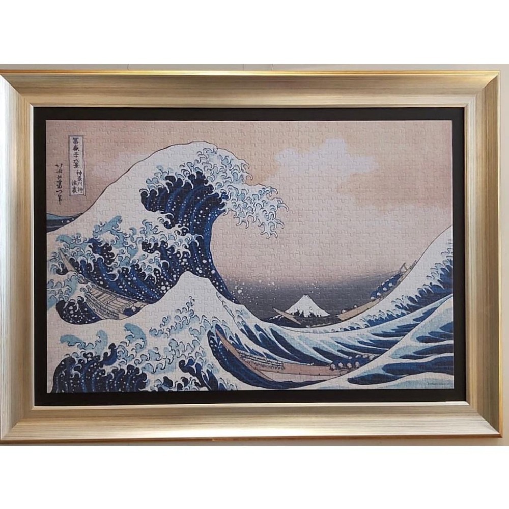 雷諾瓦拼圖文化坊/神奈川沖浪裏/1008片/葛飾北齋-細節圖3