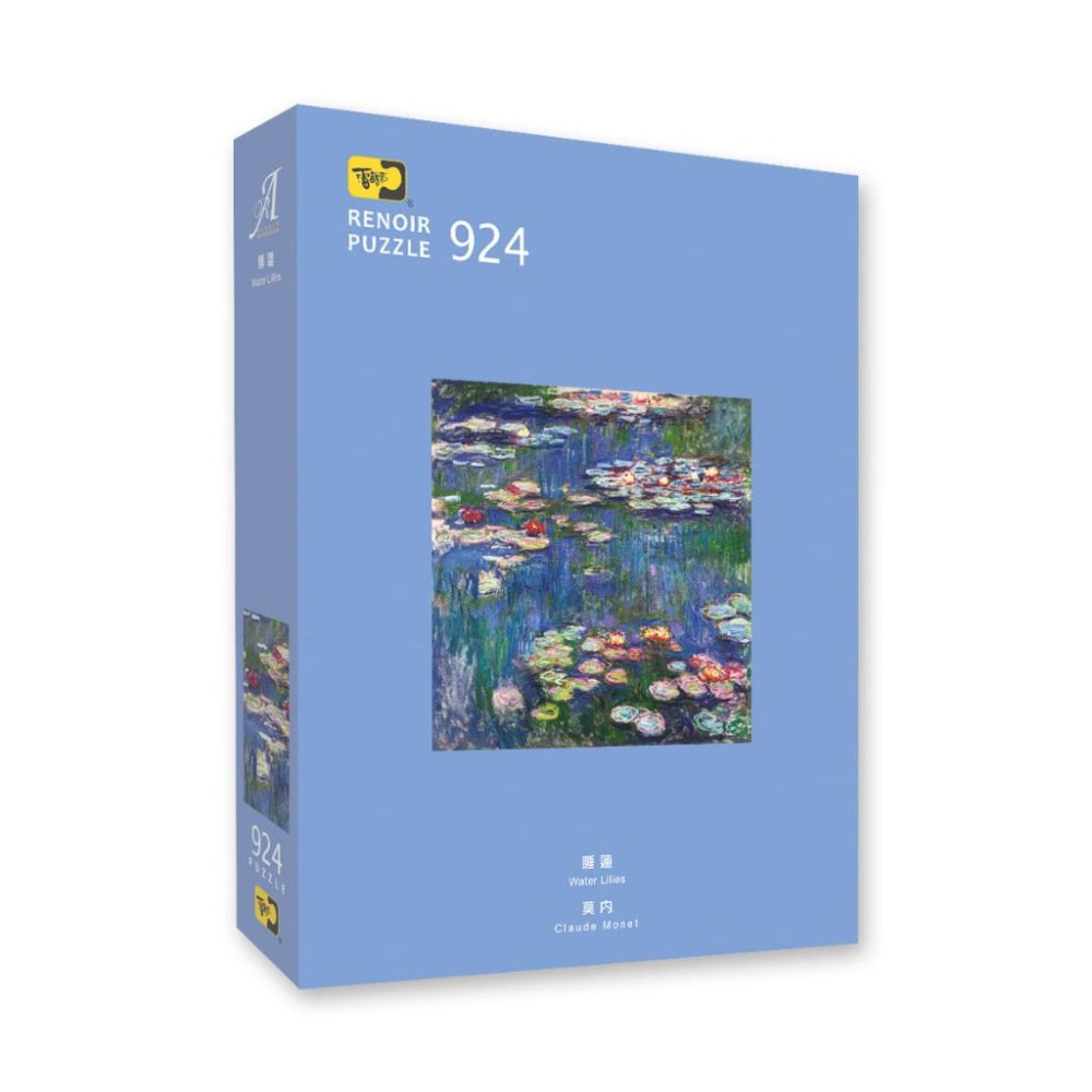 雷諾瓦拼圖文化坊/睡蓮/924片/莫內-細節圖2