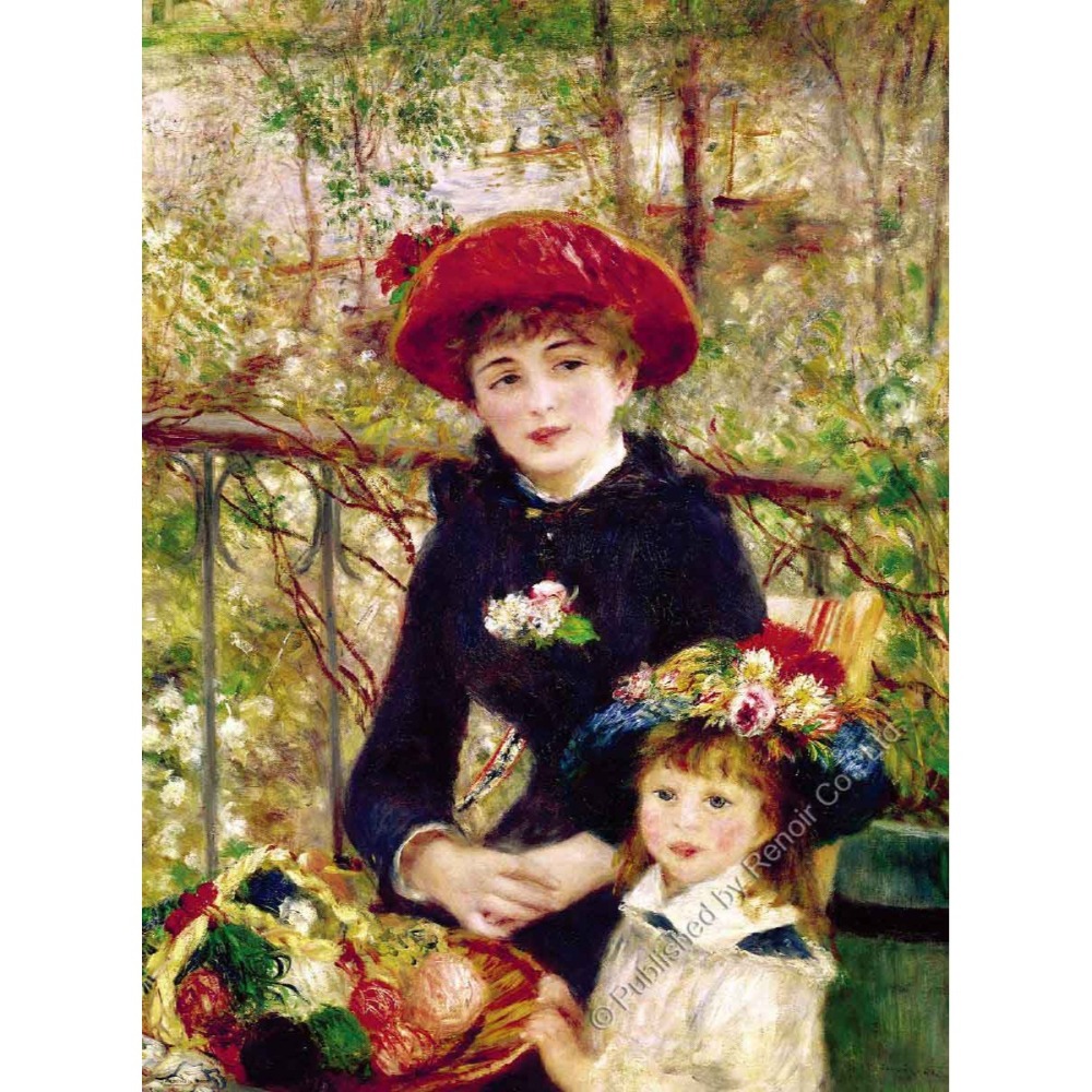 雷諾瓦拼圖文化坊/陽台上 /1000片/ 雷諾瓦-細節圖3