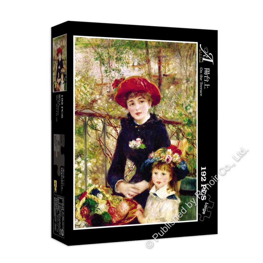 雷諾瓦拼圖文化坊/陽台上 /1000片/ 雷諾瓦-細節圖4