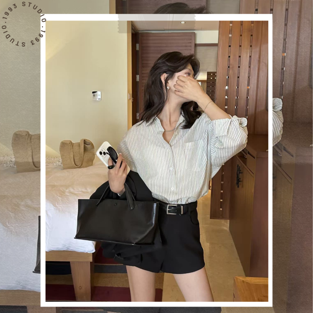 高腰顯瘦休閒短褲#B20137-細節圖9