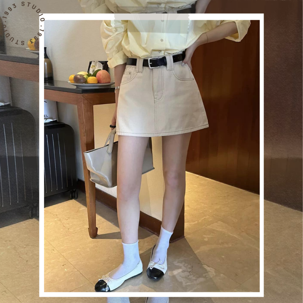 高腰顯瘦裙褲#B20140-細節圖10