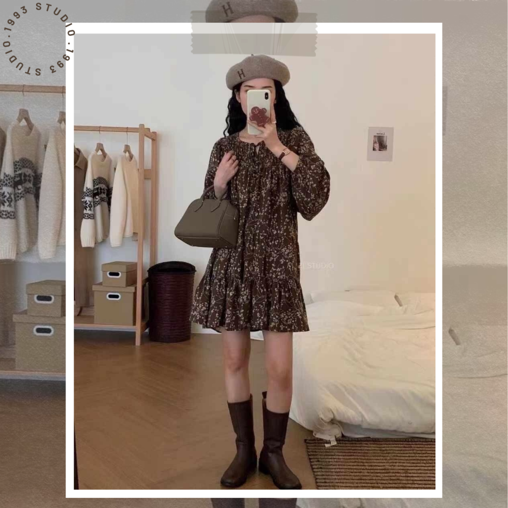 春夏碎花洋裝#B20148-細節圖5