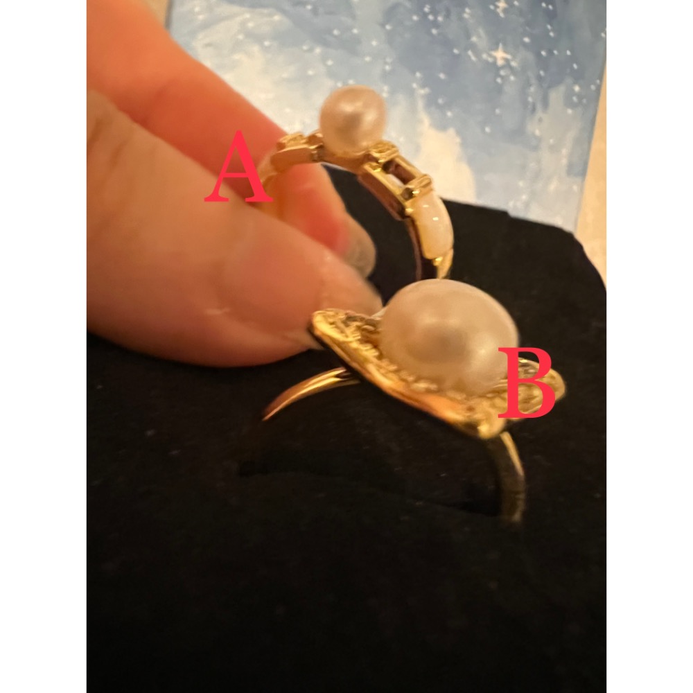 淡水珍珠戒指-細節圖2