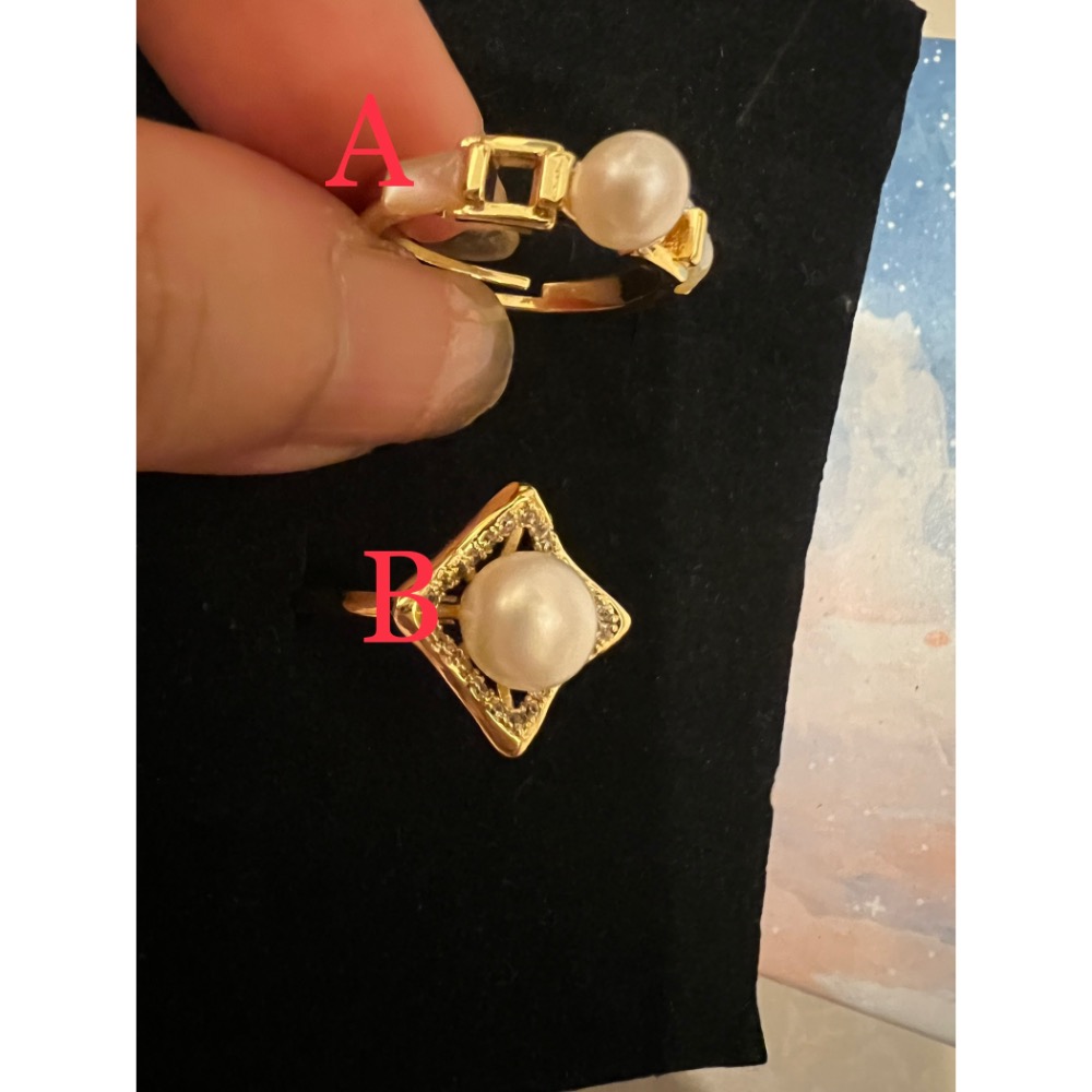 淡水珍珠戒指-細節圖3