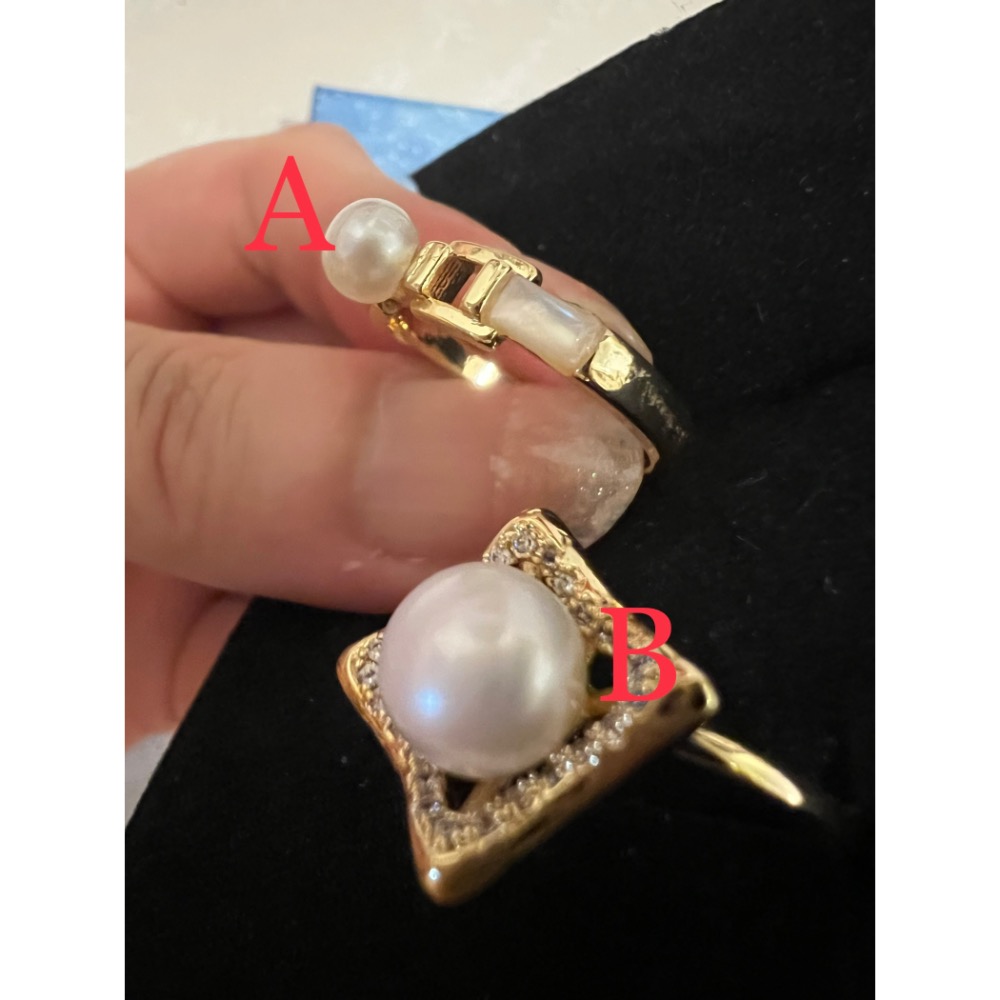 淡水珍珠戒指-細節圖4