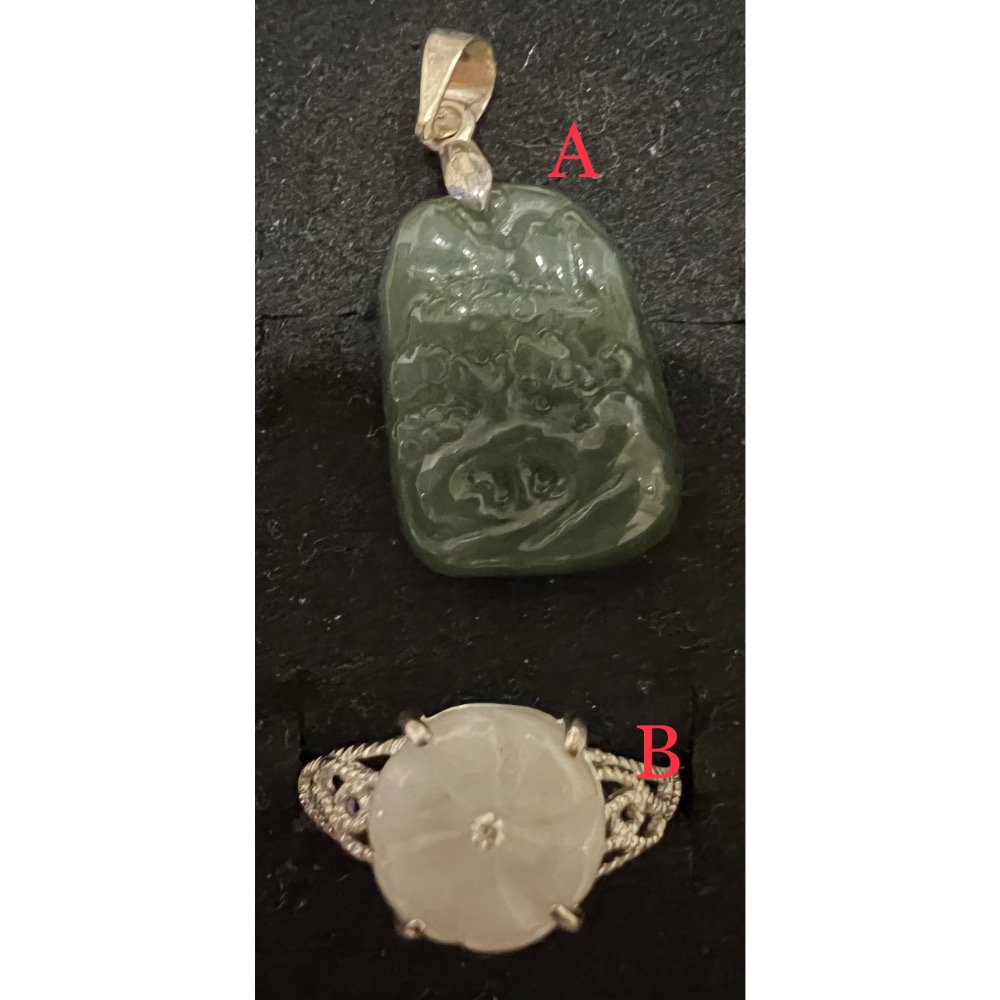 瓜料迷你小山水（1元硬幣大小）、花花戒指- 平價時尚奢華天然玉石飾品- iOPEN Mall