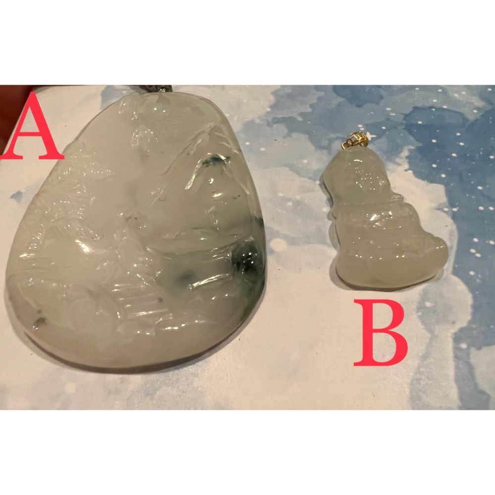 寶寶佛、細糯底山水-細節圖2