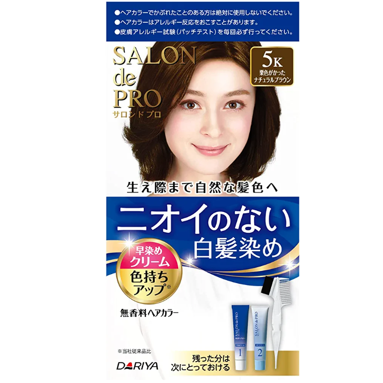 【現貨】日本DARIYA SALON de PRO 塔莉雅無香快速染髮霜3號 4號5號6號-細節圖7