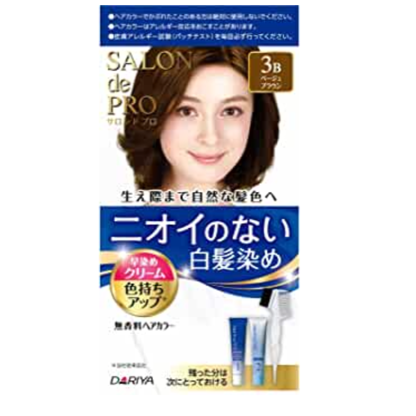 【現貨】日本DARIYA SALON de PRO 塔莉雅無香快速染髮霜3號 4號5號6號-細節圖9