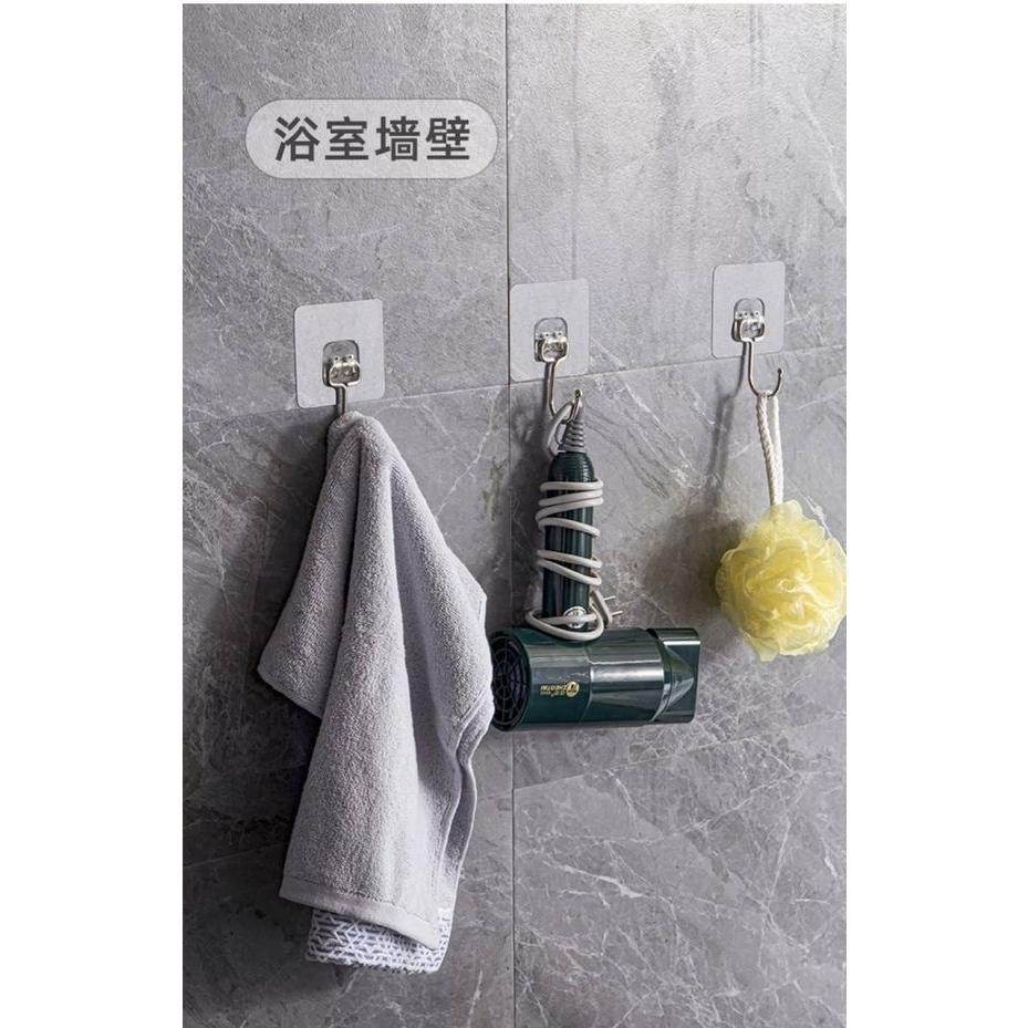 強力免釘大掛鉤無痕貼5入-細節圖2