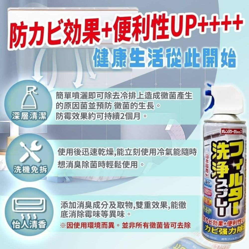 免水洗空調清洗噴霧劑-500ml/現貨不用等/蝦皮代開發票-細節圖7