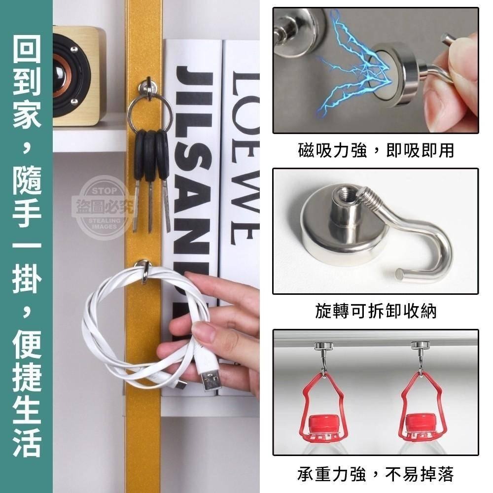 現貨不用等/可拆卸磁吸掛勾/現貨不用等/蝦皮代開發票-細節圖4