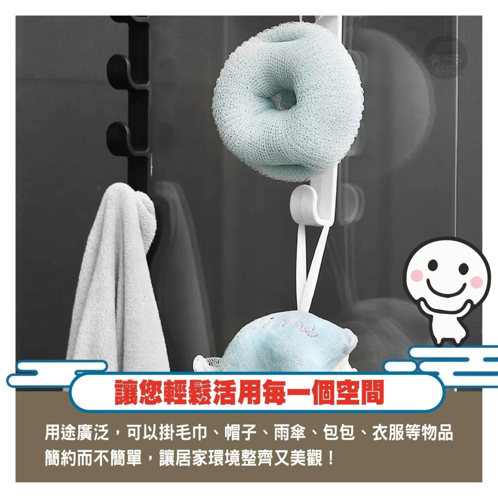 日式簡約多功能門後掛勾/現貨不用等-細節圖4