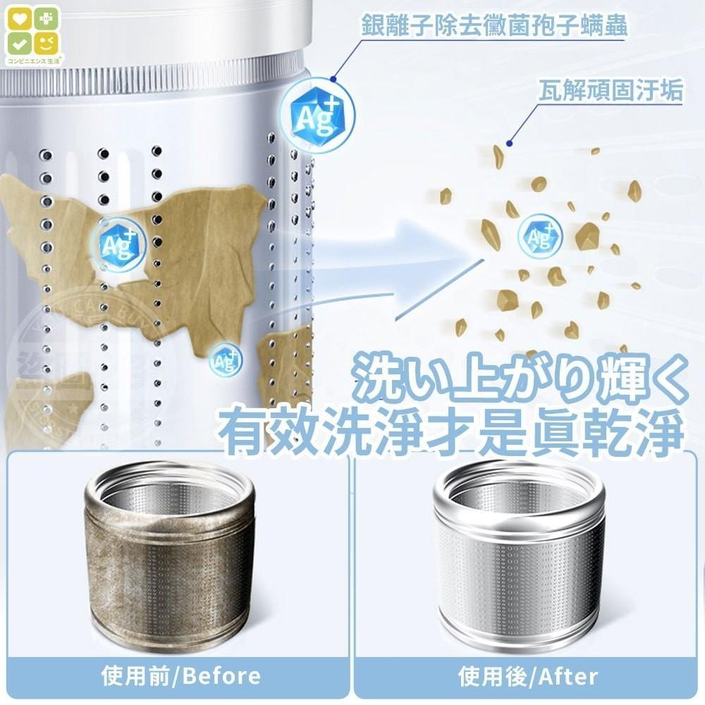 日本CLH銀離子除螨洗衣槽清洗液 260ml/現貨不用等-細節圖6