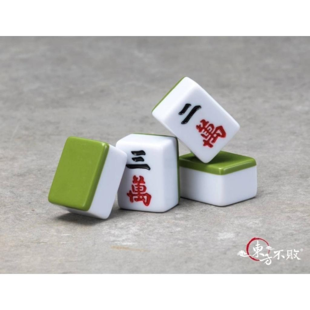 東方不敗 634精選系列綠色竹皮麻將-細節圖2